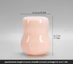 Aesthetic Candy Murano Art Glass Vase