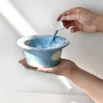 Aesthetic Ceramic Cloud Mug Bowl Set