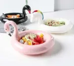 Aesthetic Ceramic Flamingo Swan Unicorn Bowl Dessert Plate