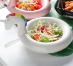 Aesthetic Ceramic Flamingo Swan Unicorn Bowl Dessert Plate