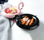 Aesthetic Ceramic Flamingo Swan Unicorn Bowl Dessert Plate