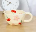 Aesthetic Ceramic Floral Cherry Blossom Mug