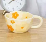 Aesthetic Ceramic Floral Cherry Blossom Mug