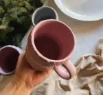 Aesthetic Ceramic Wool Mug