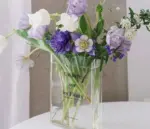 Aesthetic Clear Acrylic Book Vase