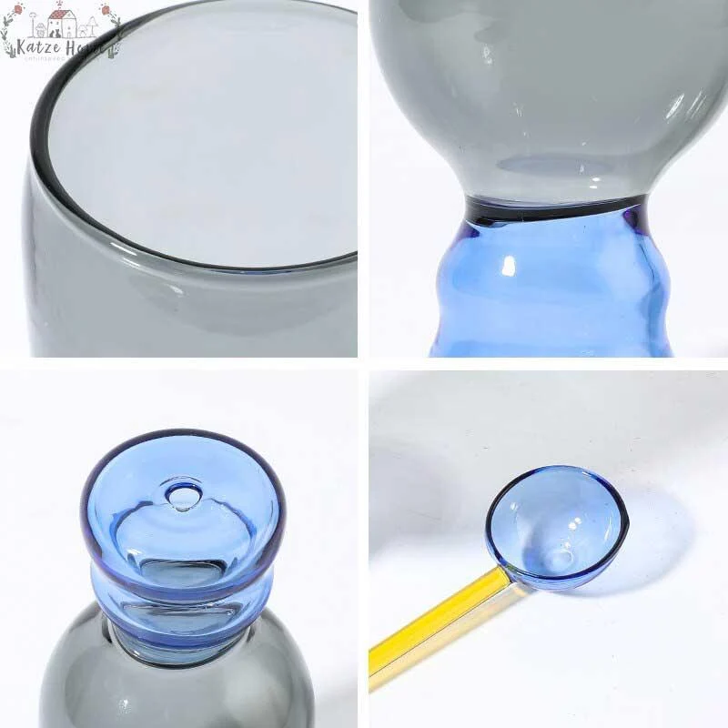 Aesthetic Colored Borosilicate Glass Mug -