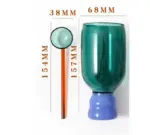 Aesthetic Colored Borosilicate Glass Mug