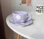 Aesthetic Cute Floral Coffee Mugs