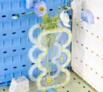 Aesthetic Daisy Acrylic Curvy Vase