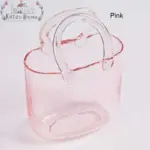 Aesthetic Flower Glass Basket Vase Fish Tank