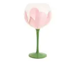 Aesthetic Flower Tulip Wine Glass