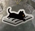 Aesthetic_Fluffy_Black_Cat_Rug_-_-4120769 Aesthetic Fluffy Black Cat Rug