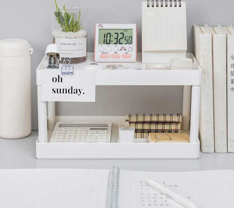 Aesthetic Minimal Desk Organizer -