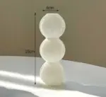 Aesthetic Pastel Gradient Glass Bubble Vase