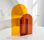 Aesthetic Sunset Acrylic Flower Vase
