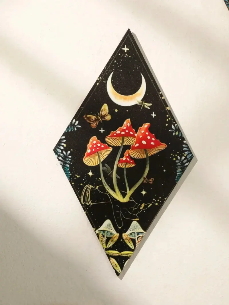 Aesthetic Wooden Wall Decor tag1