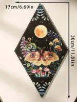 Aesthetic Wooden Wall Decor tag1