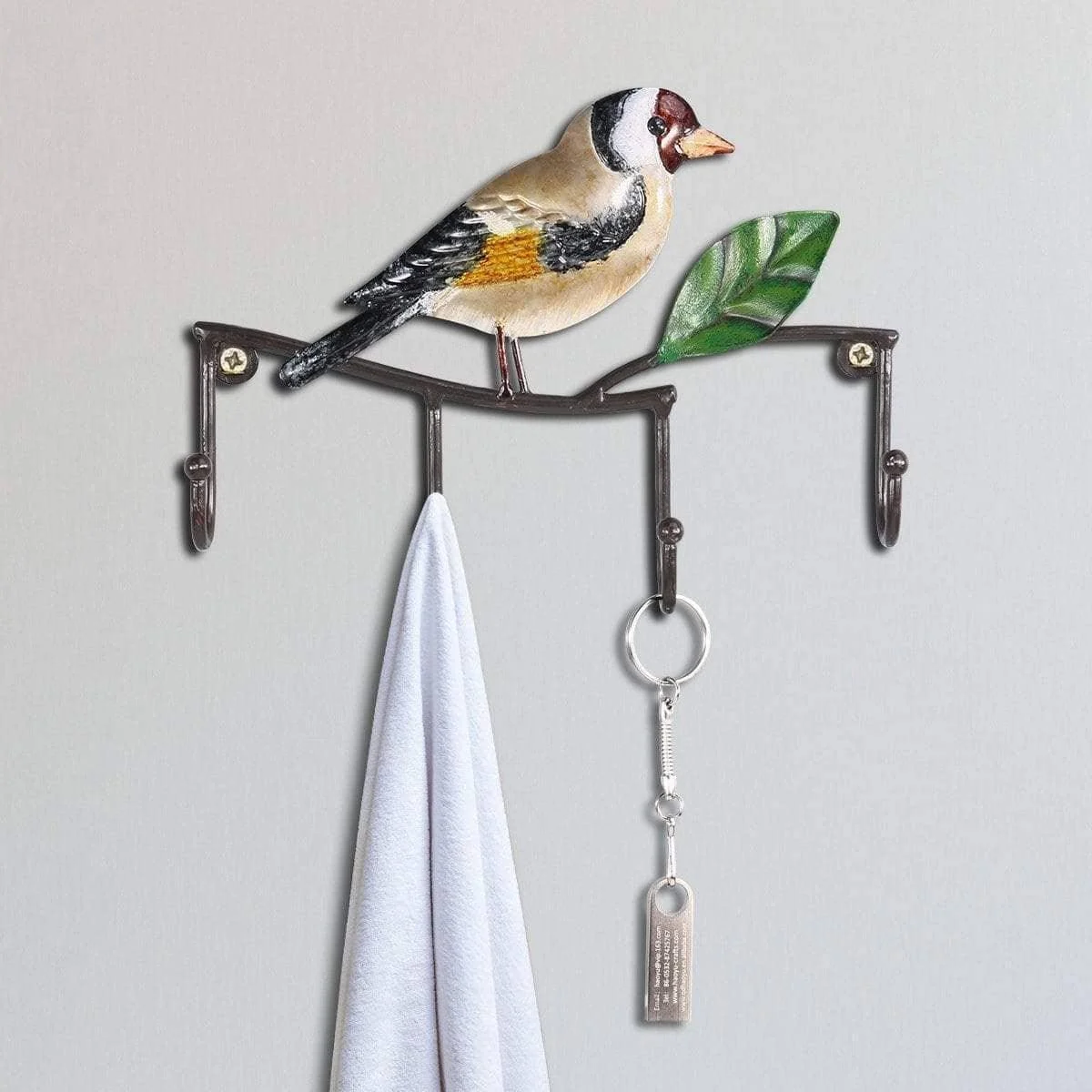 Aesthetically Pleasing Wall Hook - Neat and Tidy Solution -