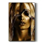 African_Art_Poster_-_Gold_Woman_with_Covering_Painting_-_-_tag1_-4126900 African Art Poster Gold Woman with Covering Painting tag1