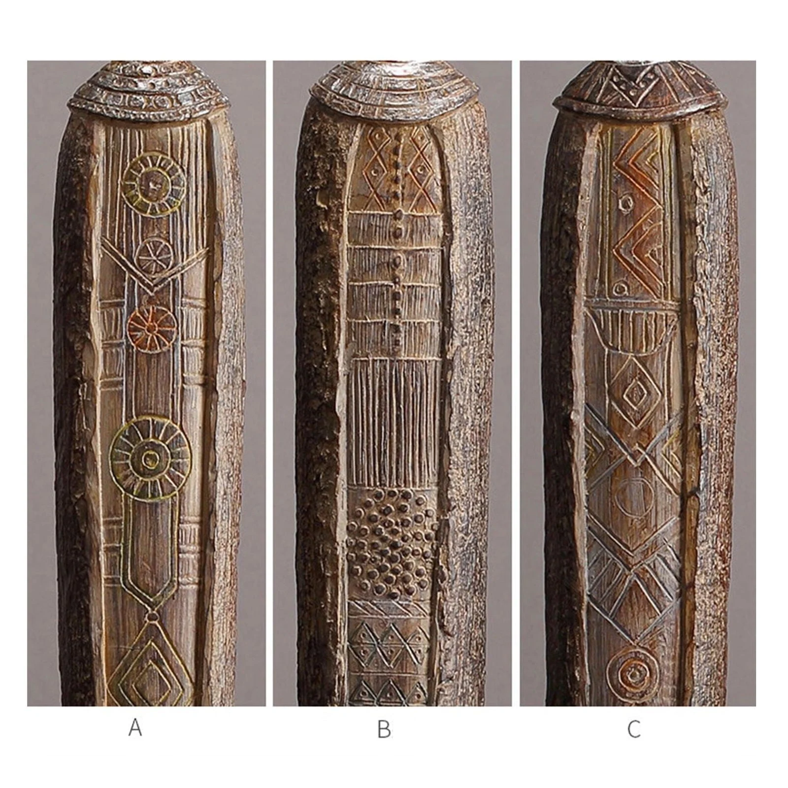 African Tribal Woman Portrait Home Decor Sculpture -