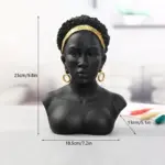 African Tribal Women Sculpture tag1
