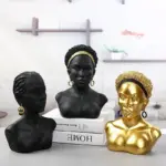 African Tribal Women Sculpture tag1