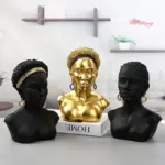 African Tribal Women Sculpture tag1