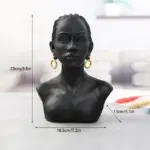African Tribal Women Sculpture tag1