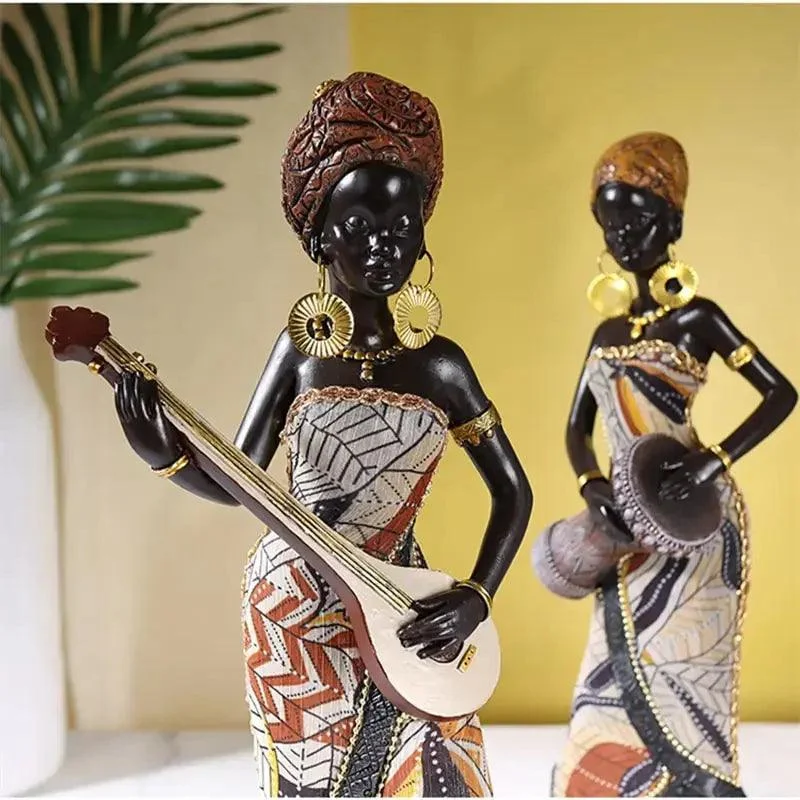 Afro Musicians Sculpture -  - #tag1#