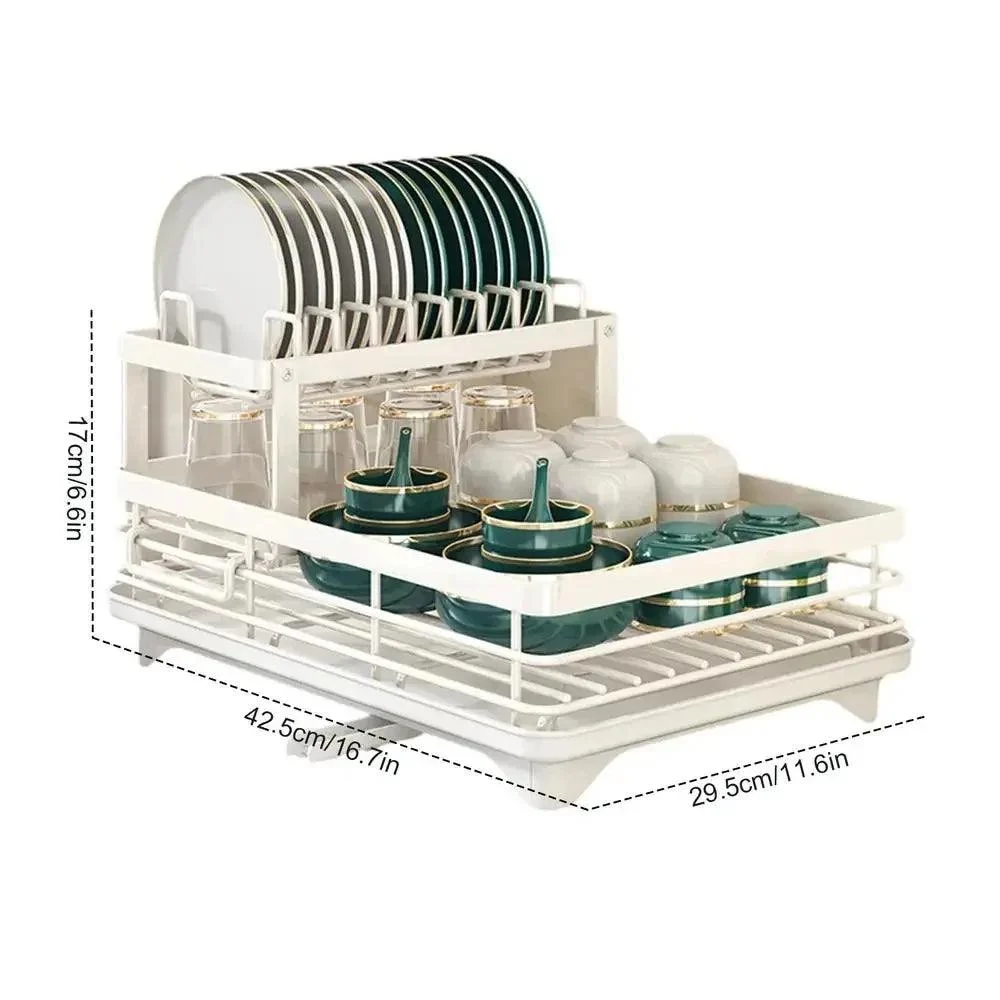 Afwasdroogrek Verstelbare Keukenplaten Organizer Met Drainboard Boven Gootsteen Aanrecht Bestek Opslag Holde.jpg 9582707f B775 4ae8 A48e B771ce953152