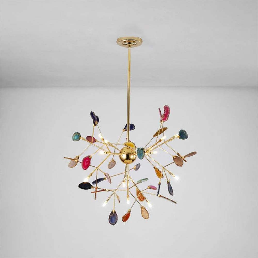 Agate Flake Chandelier 64