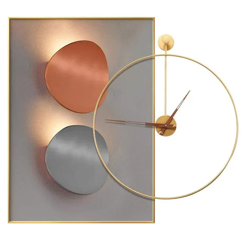 Ahana Clock & Mural -