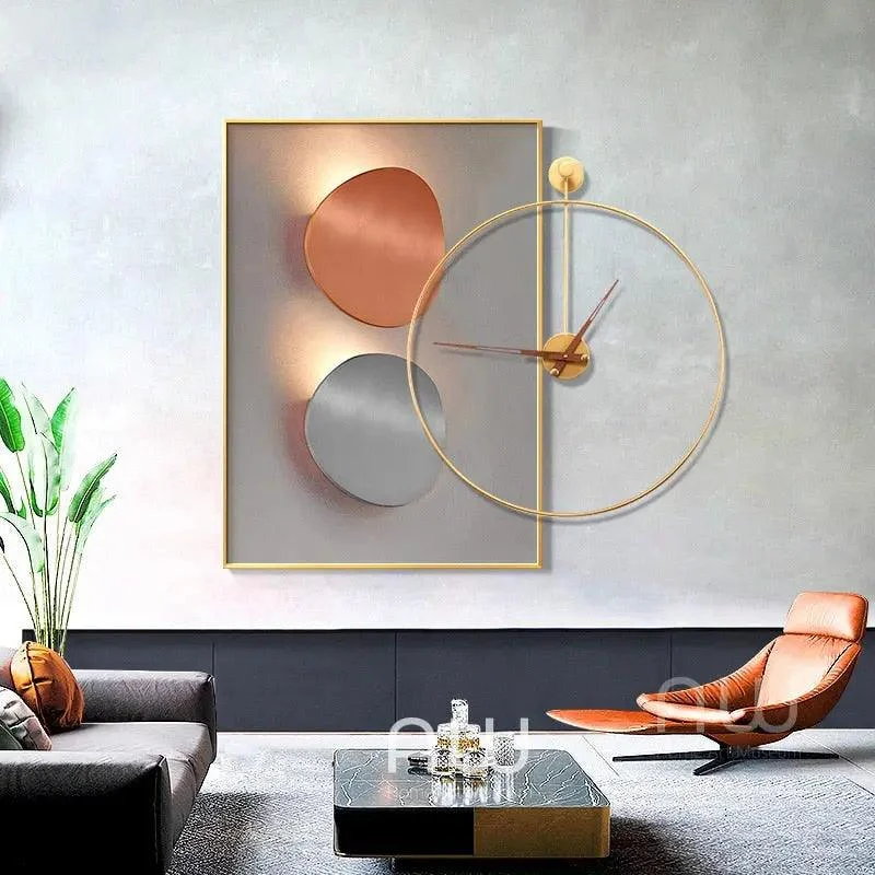 Ahana Clock & Mural -