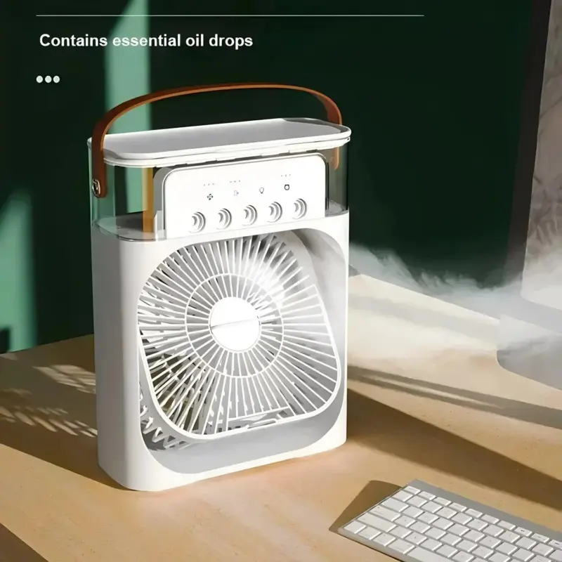 AirCooler Pro 3 in 1 Fan Air Conditioner and Humidifier with 7 Color LED Light tag1