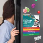 Air Fryer Cheat Sheet Magnets Cooking Guide Booklet tag1