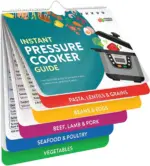 Air Fryer Cheat Sheet Magnets Cooking Guide Booklet tag1