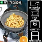 Air Fryer Silicone Grill Pan Reusable Baking Tray tag1
