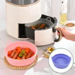 Air Fryer Silicone Grill Pan Reusable Baking Tray tag1