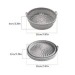 Air Fryer Silicone Grill Pan Reusable Baking Tray tag1