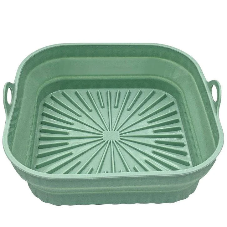 Air Fryer Silicone Grill Pan Reusable Baking Tray -  - #tag1#