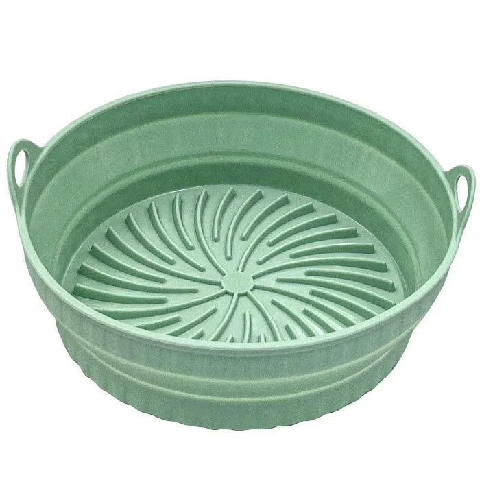 Air Fryer Silicone Grill Pan Reusable Baking Tray -  - #tag1#