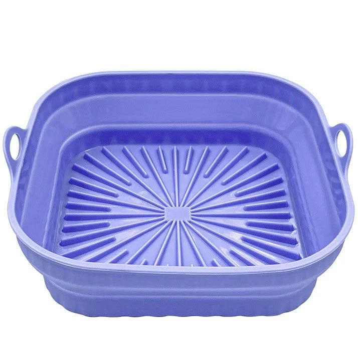 Air Fryer Silicone Grill Pan Reusable Baking Tray -  - #tag1#