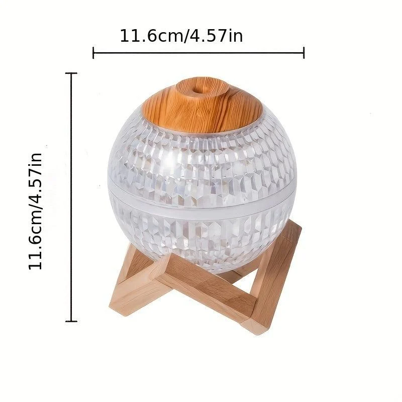 Air Humidifier Essential Oil Aroma Diffuser Ultrasonic Moon Night Light Humidifier Dimmable USB Humidificador Mist Maker -  - #tag1#