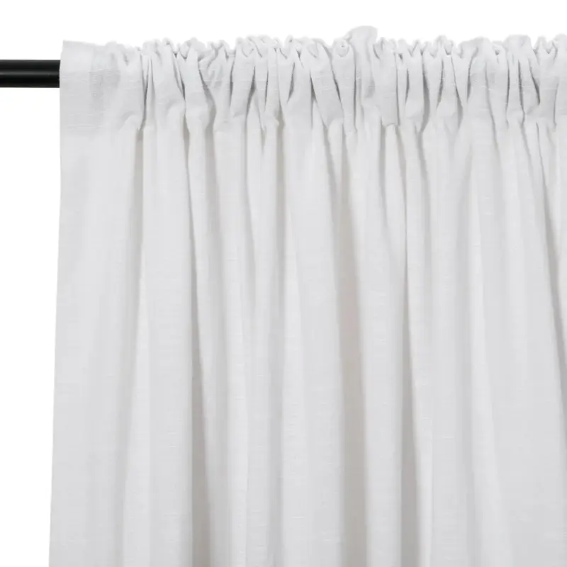 Aira Linen CottonCurtainwithSoftTopFabric Homeko10