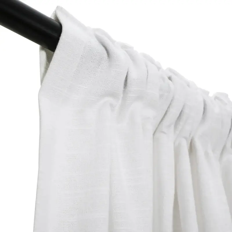 Aira Linen CottonCurtainwithSoftTopFabric Homeko11