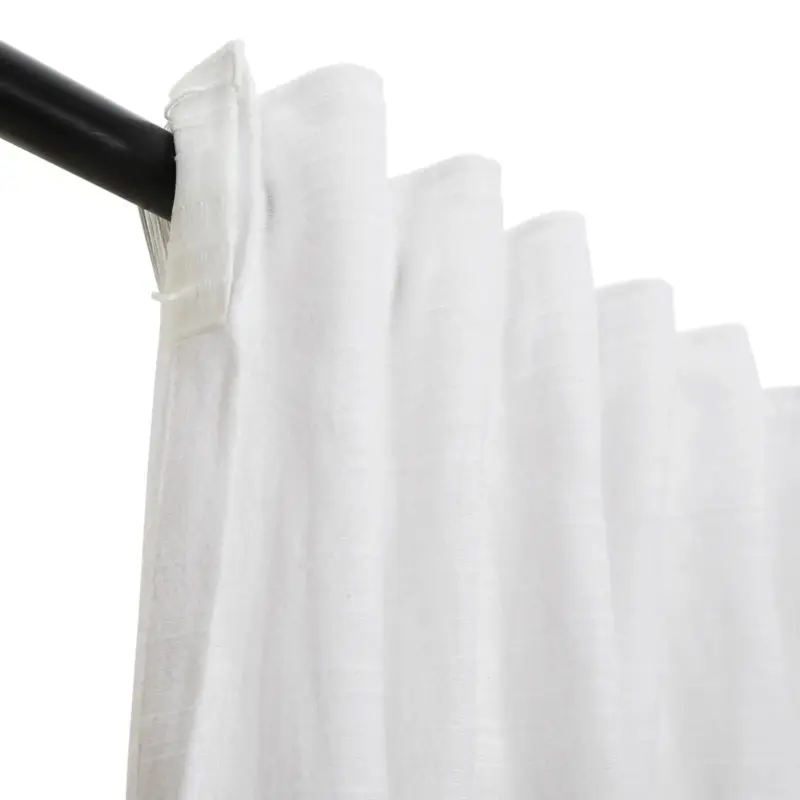 Aira Linen CottonCurtainwithSoftTopFabric Homeko2
