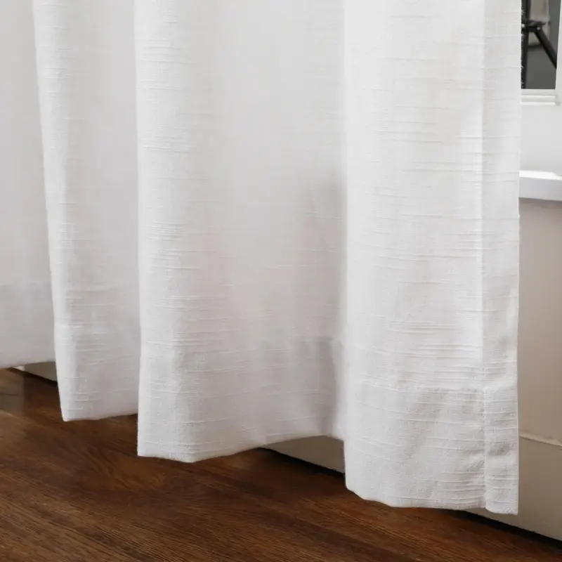 Aira Linen CottonCurtainwithSoftTopFabric Homeko3