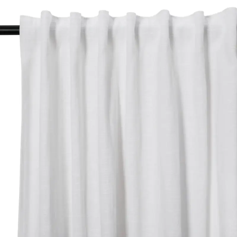 Aira Linen CottonCurtainwithSoftTopFabric Homeko9