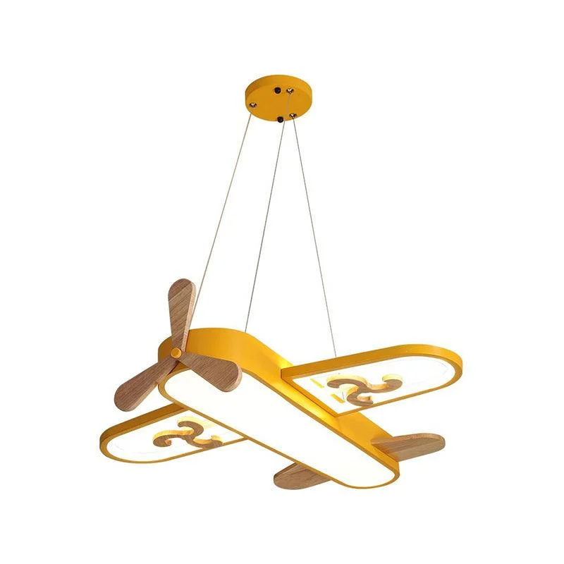 Airplane Shaped Children's Room Pendant Light LED Chandelier -  - #tag1#