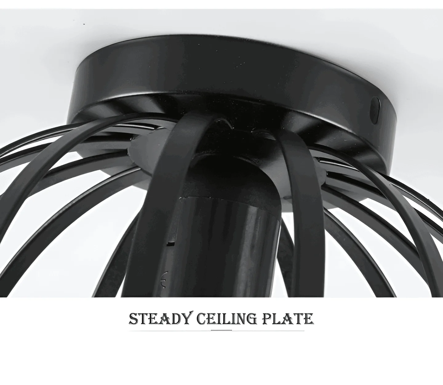 AisleShine Ceiling Light - Geometric Light made of Black Iron -  - #tag1#